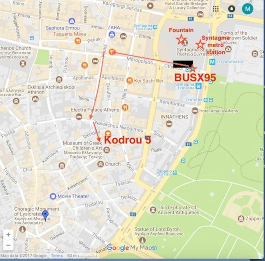 Quiet Apartment In Plaka Αθήνα Εξωτερικό φωτογραφία